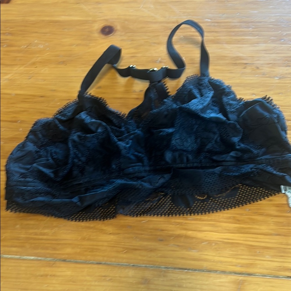 Elegant Black Lace Bralette